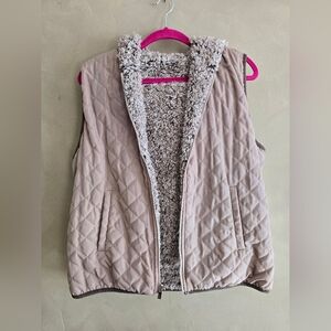 CoffeeShop New York Fuzzy Beige Jacket
